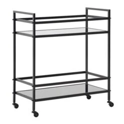 Eden Bar Cart - Black -Home Decoration Shop ST745563 f
