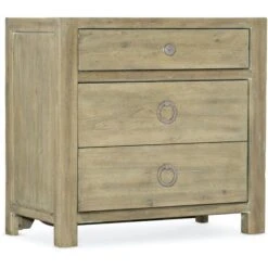 Surf Rider Three Drawer Nightstand