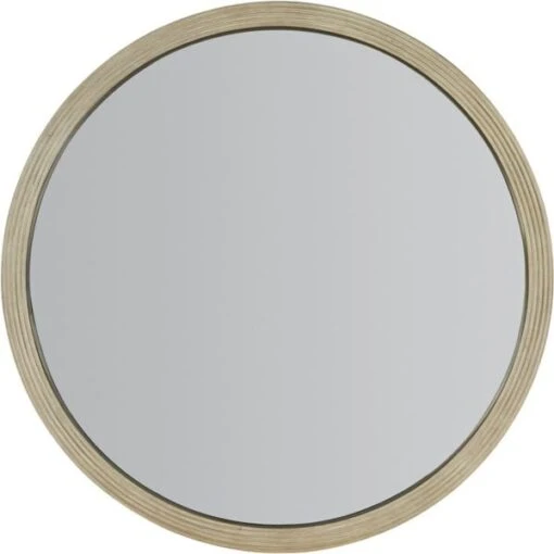 Cascade Round Mirror