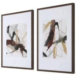 Burgandy Interjection Framed Prints -Home Decoration Shop ST747491 c