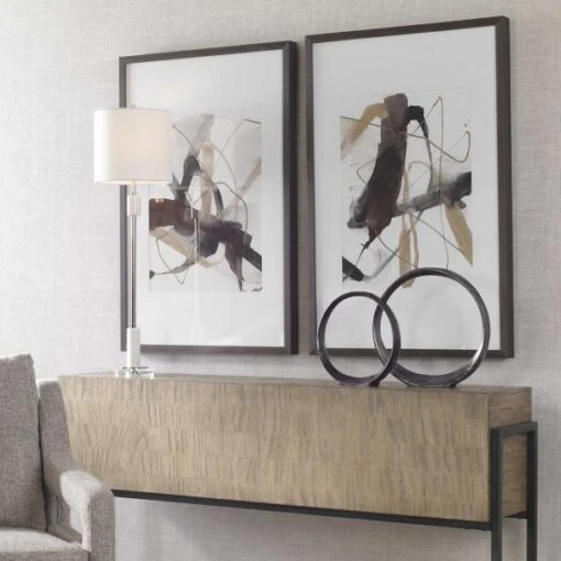 Burgandy Interjection Framed Prints - Image 4