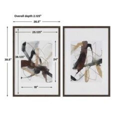Burgandy Interjection Framed Prints -Home Decoration Shop ST747491 g