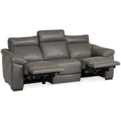 Matera Leather Power Reclining Sofa -Home Decoration Shop ST747803 f