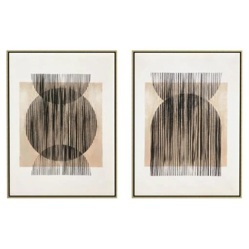 Line Play Wall Art, Set Of 2