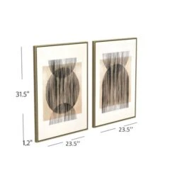 Line Play Wall Art, Set Of 2 -Home Decoration Shop ST749364 e